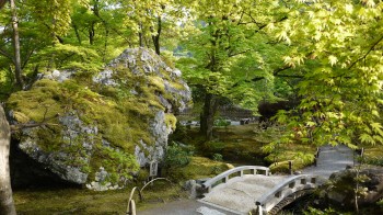 宝厳院獅子岩