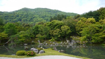 天竜寺曹源池３
