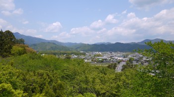 法輪寺から渡月橋