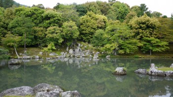天竜寺曹源池１
