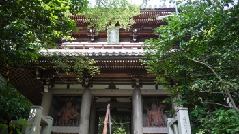 山崎聖天仁王門