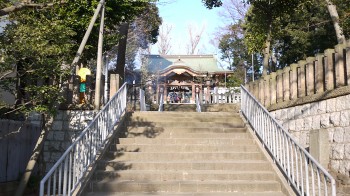 北沢八幡階段