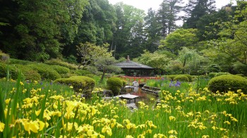 石山寺庭園