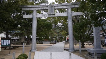 松陰神社入り口