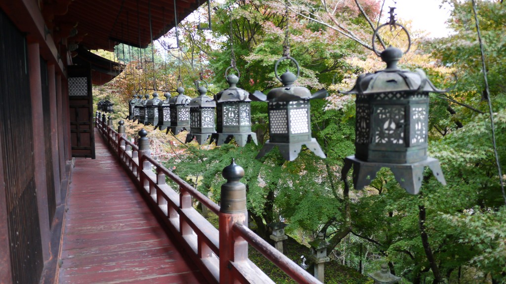 談山神社拝殿廊下