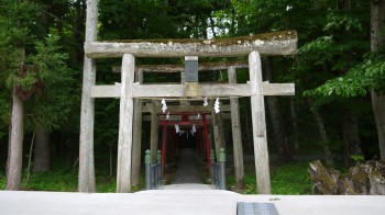山神社入り口