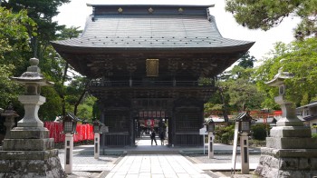 竹駒神社随神門