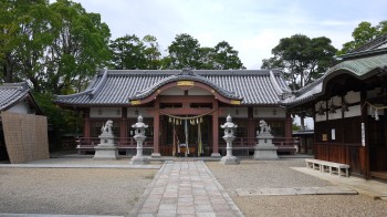 百済王神社拝殿
